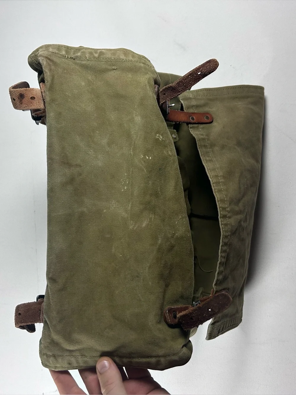 Vintage USFS Canvas Rucksack Backpack - Anchor Ind. (US Forest Service)